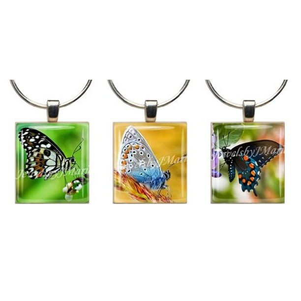 Wine Charm Set Butterfly Collection